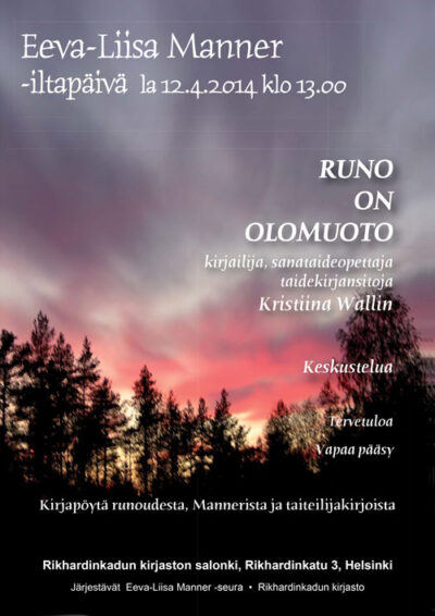 Manner juliste 2014